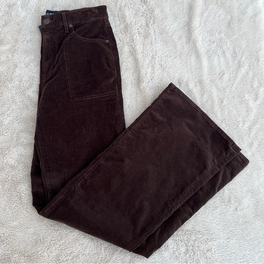Veronica Beard Chocolate Brown Boot Cut Pants - Picture 3 of 9